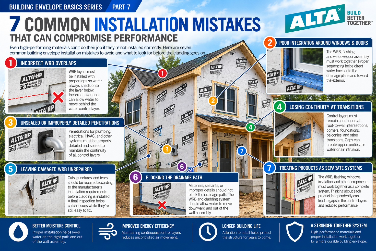 Building Envelope Basics: 7 Common Installation Mistakes That Can Compromise Performance
